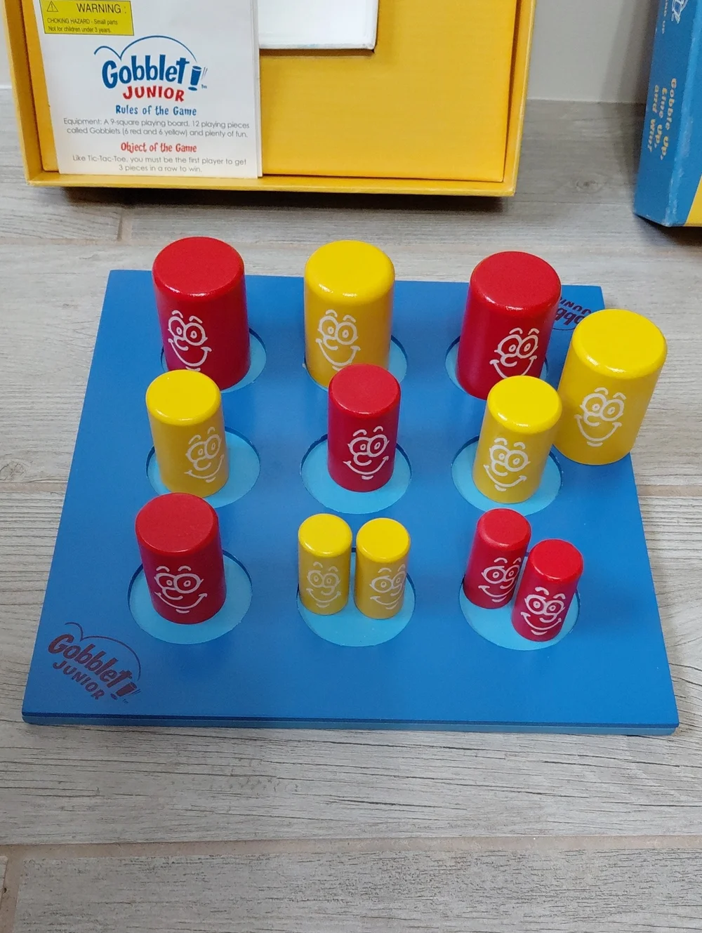 Gobblet Junior All Wooden Strategy Board Game